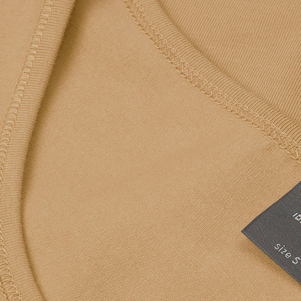 ID 3/4 ermet dame stretch T-skjorte, Sand, large image number 3