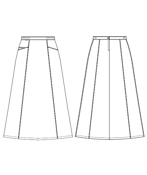 Kentaur skirt, Dark Rock, large image number 3