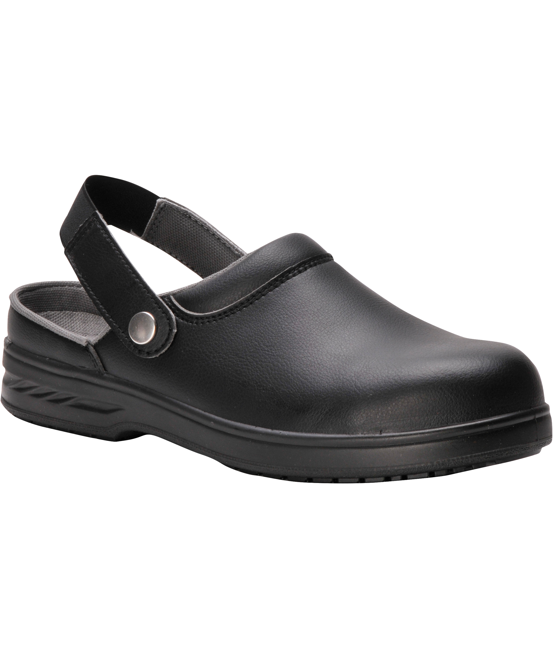 Portwest FW82 Steelite Sicherheitsclogs SB AE, Schwarz
