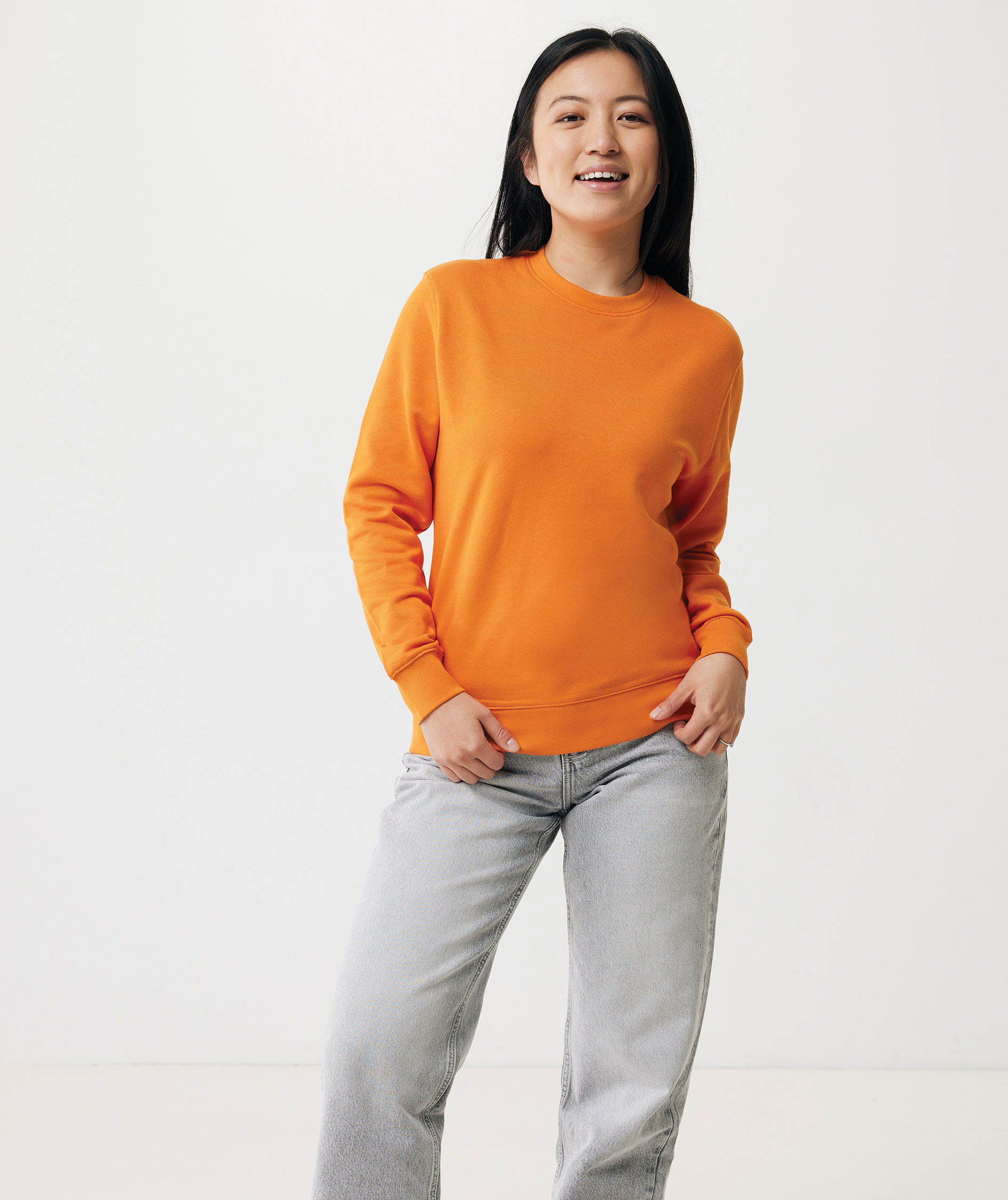 Iqoniq Etosha sweatshirt, Orange, large image number 7