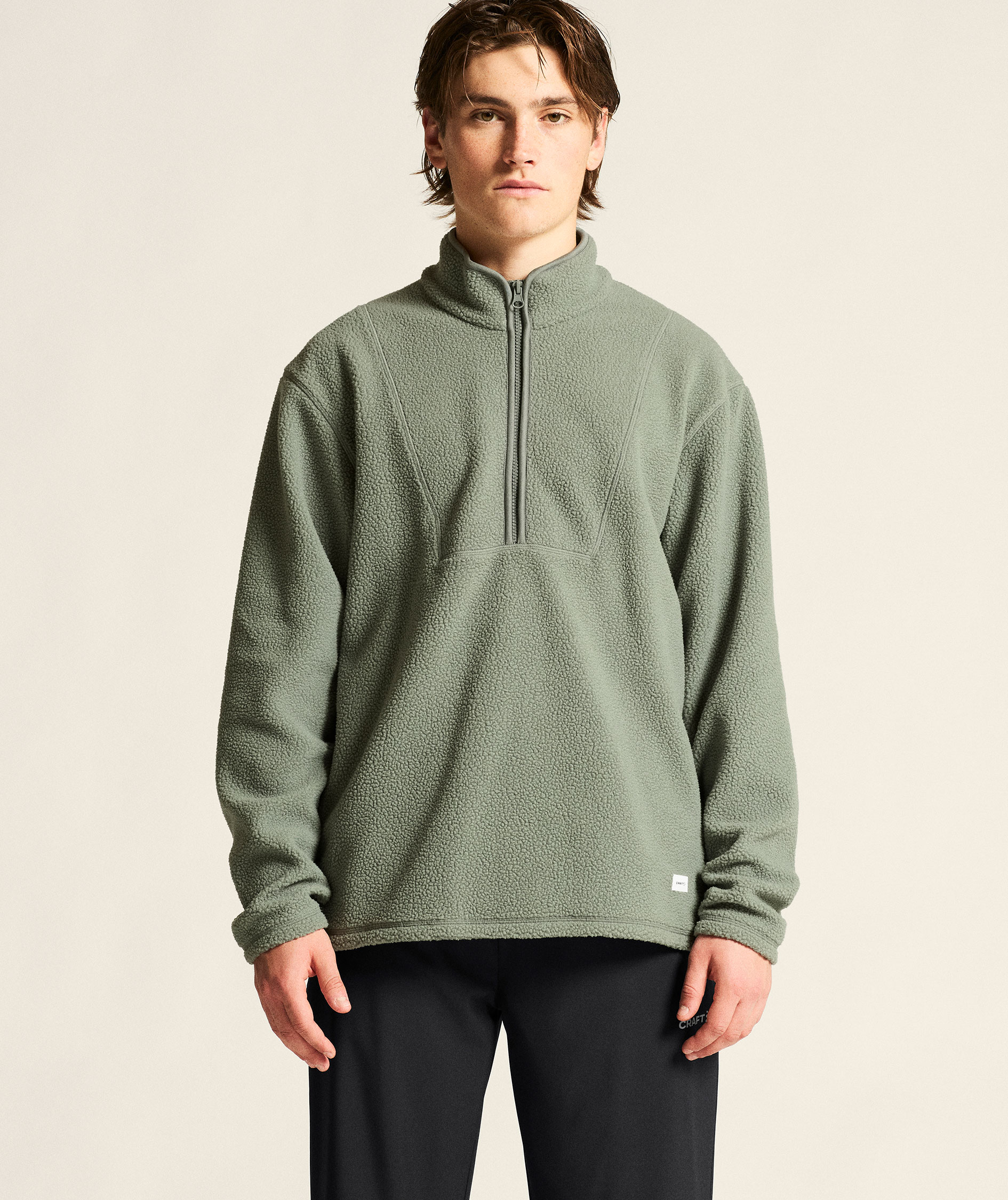 Craft Join half zip fiberpelstr&oslash;je, Leaf