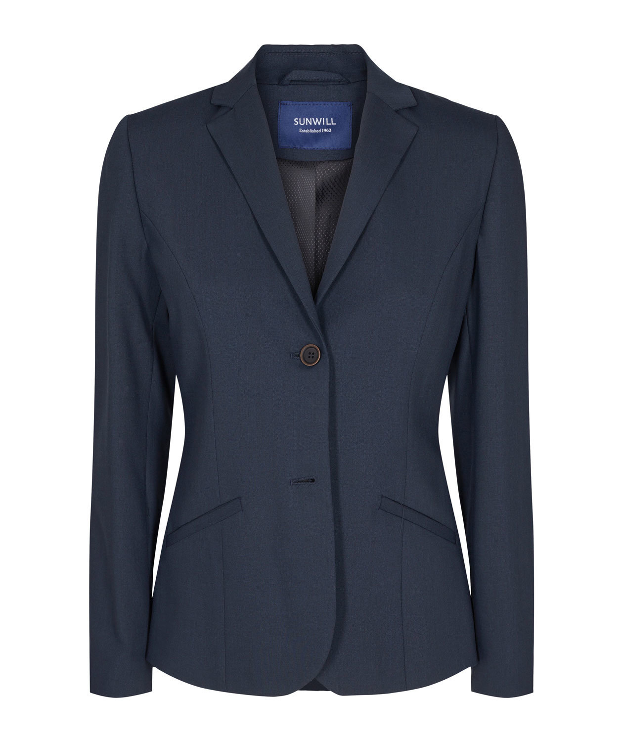 Sunwill Traveller Bistretch Regular fit dameblazer, Blue