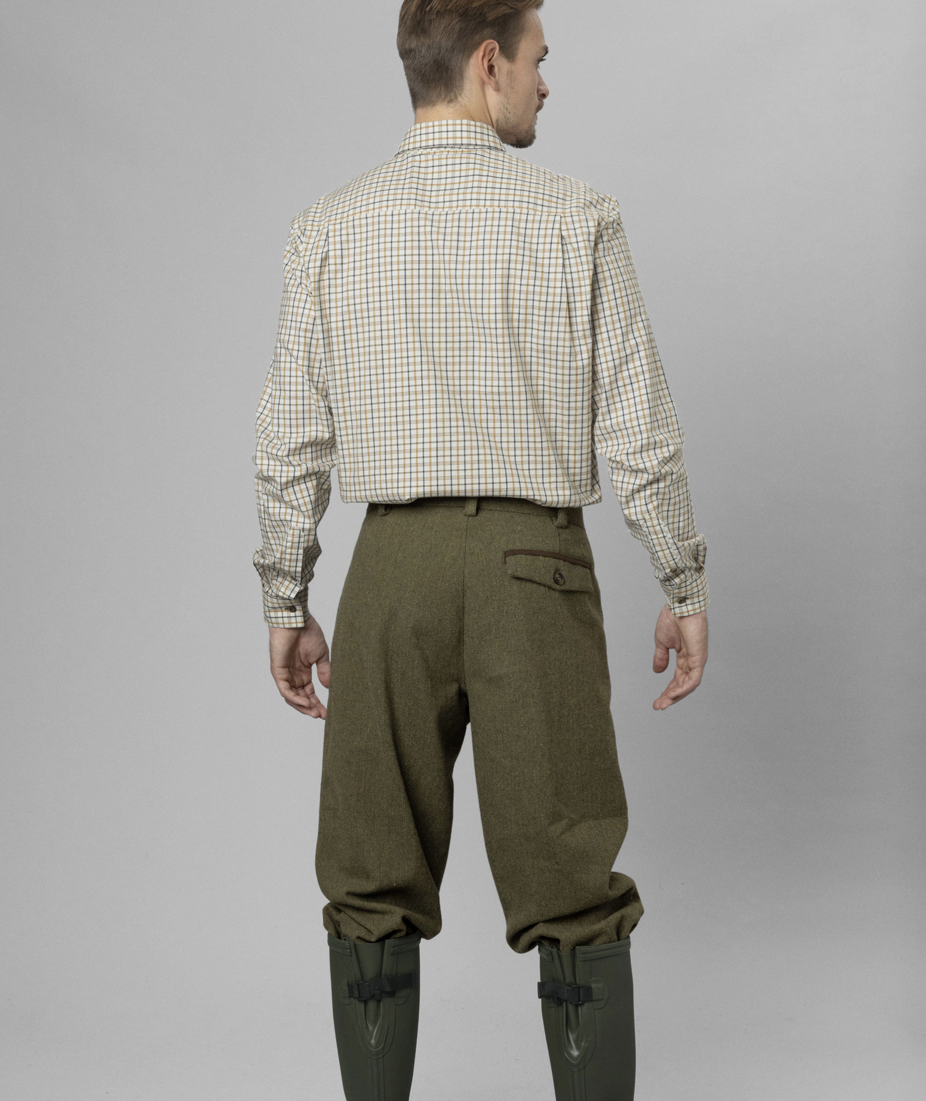 Seeland Oxford Shooting Hemd, Classic blue/Classic brown check, large image number 3