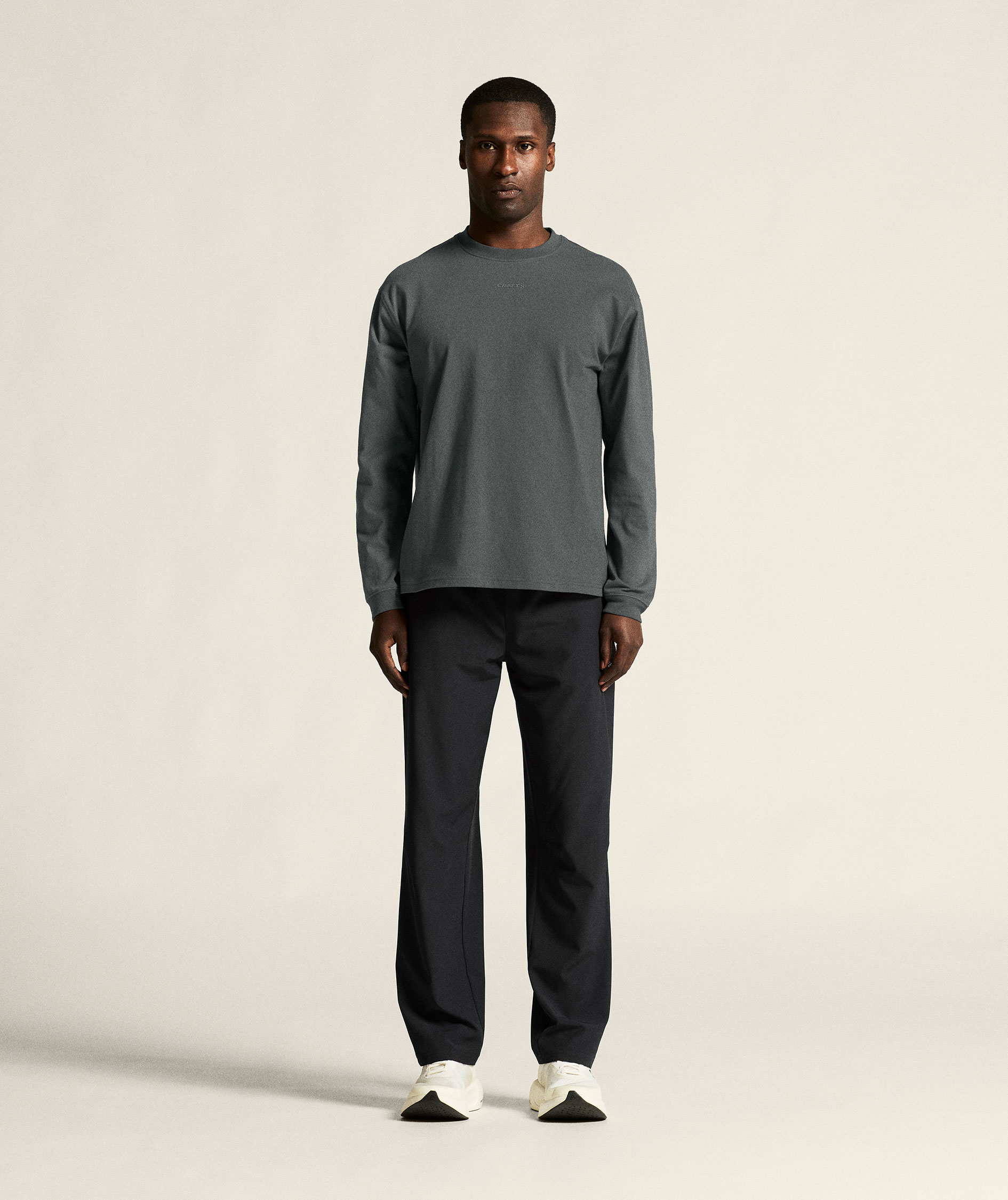 Craft Frequent Heavy l&aring;ng&auml;rmad T-shirt, Lava, large image number 5