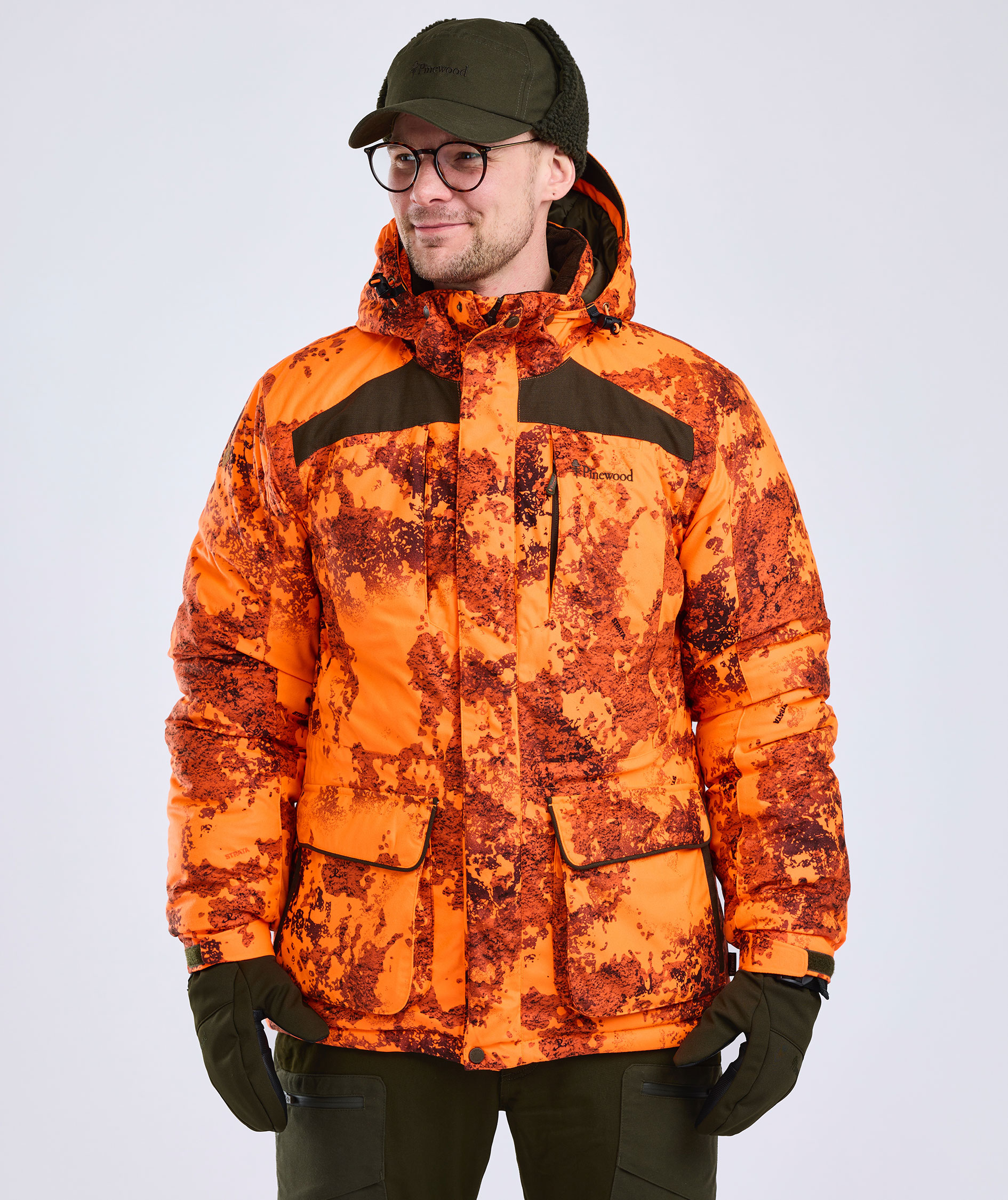 Pinewood Abisko Camou 2.0 jakke, Strata Blaze, large image number 4