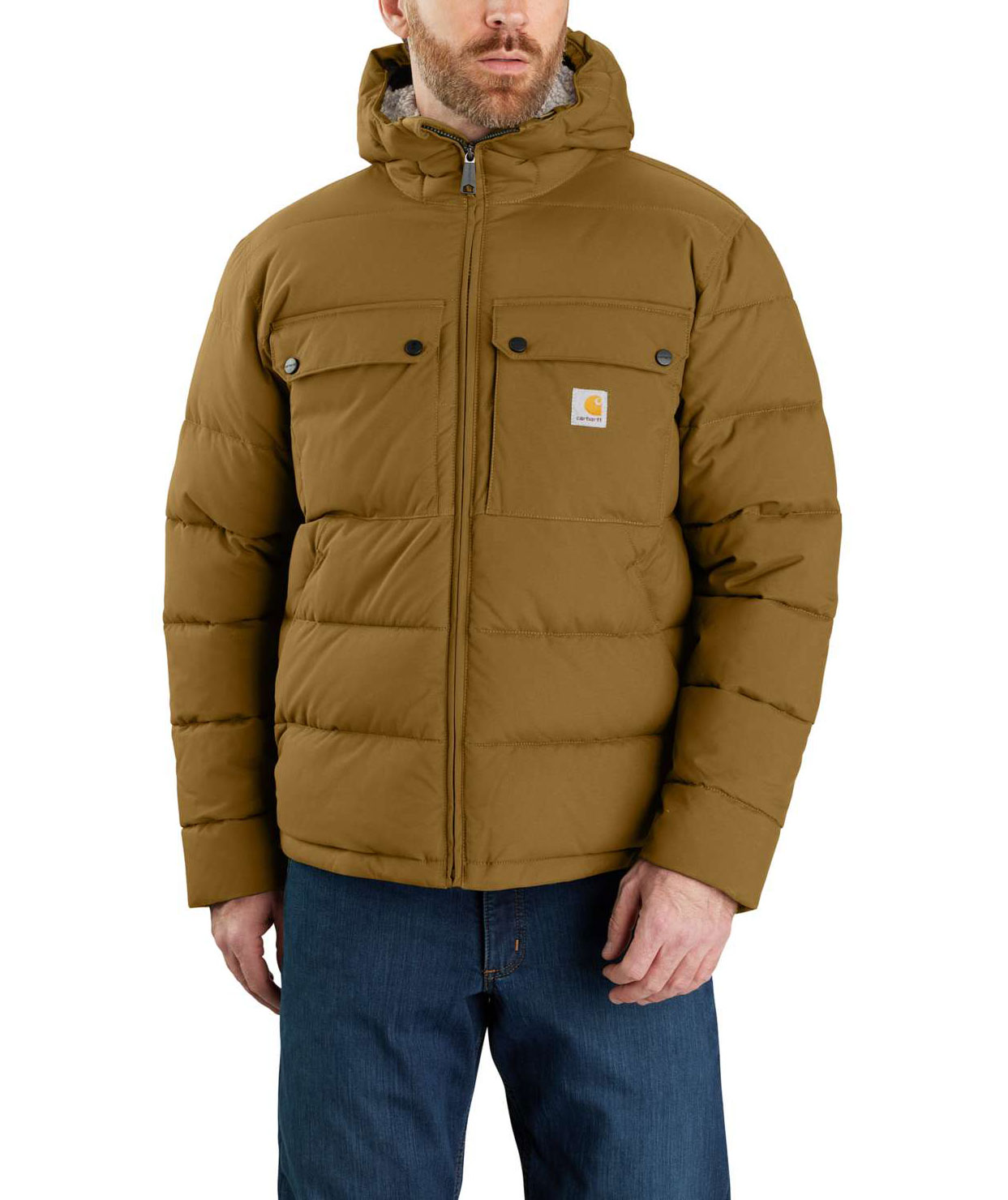 Carhartt Midweight vinterjacka, Oak Brown