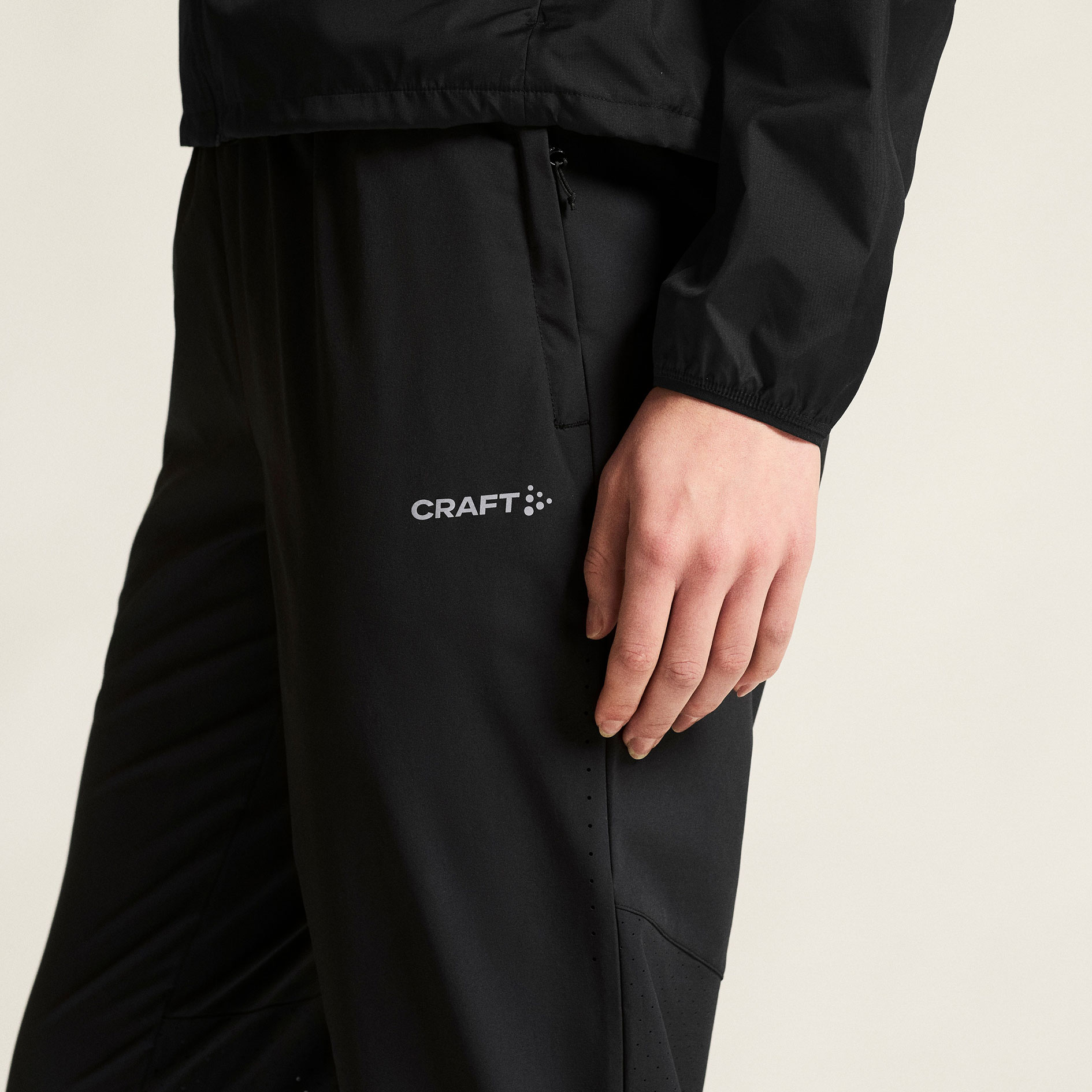 Craft Essence Damen Trainingshosen 3, Black, large image number 8