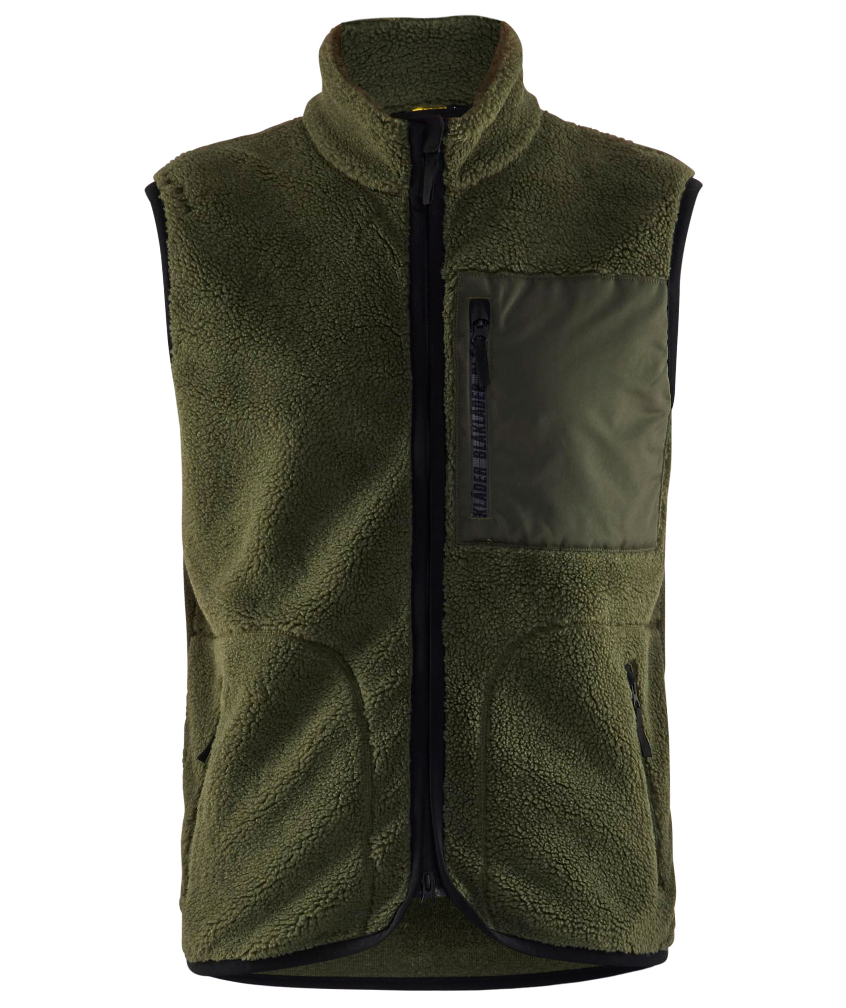 Bl&aring;kl&auml;der fiberpelsvest