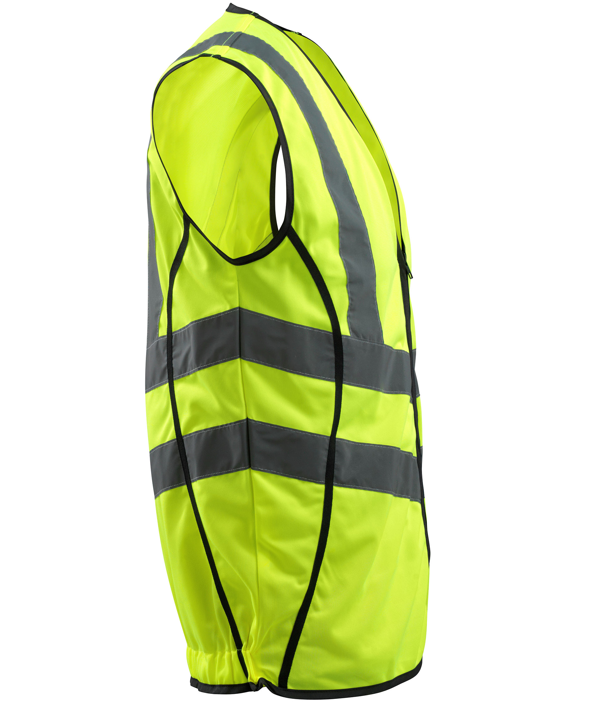 Mascot Safe Supreme Wingate reflective safety vest, Hi-Vis Yellow, large image number 2