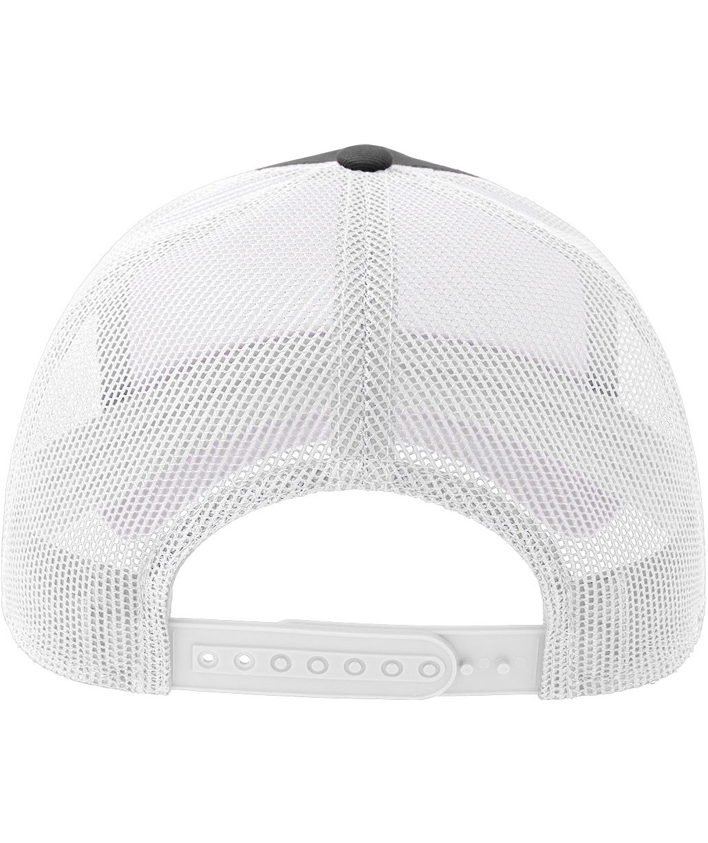 Atlantis Rapper Cotton-S cap, Dark grey/White, Dark grey/White, large image number 2