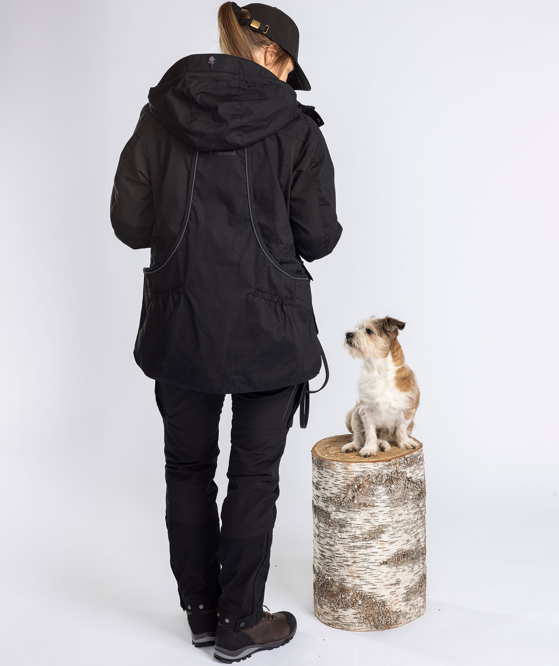 Pinewood Dog Sports Trainer damejakke, Black, large image number 4