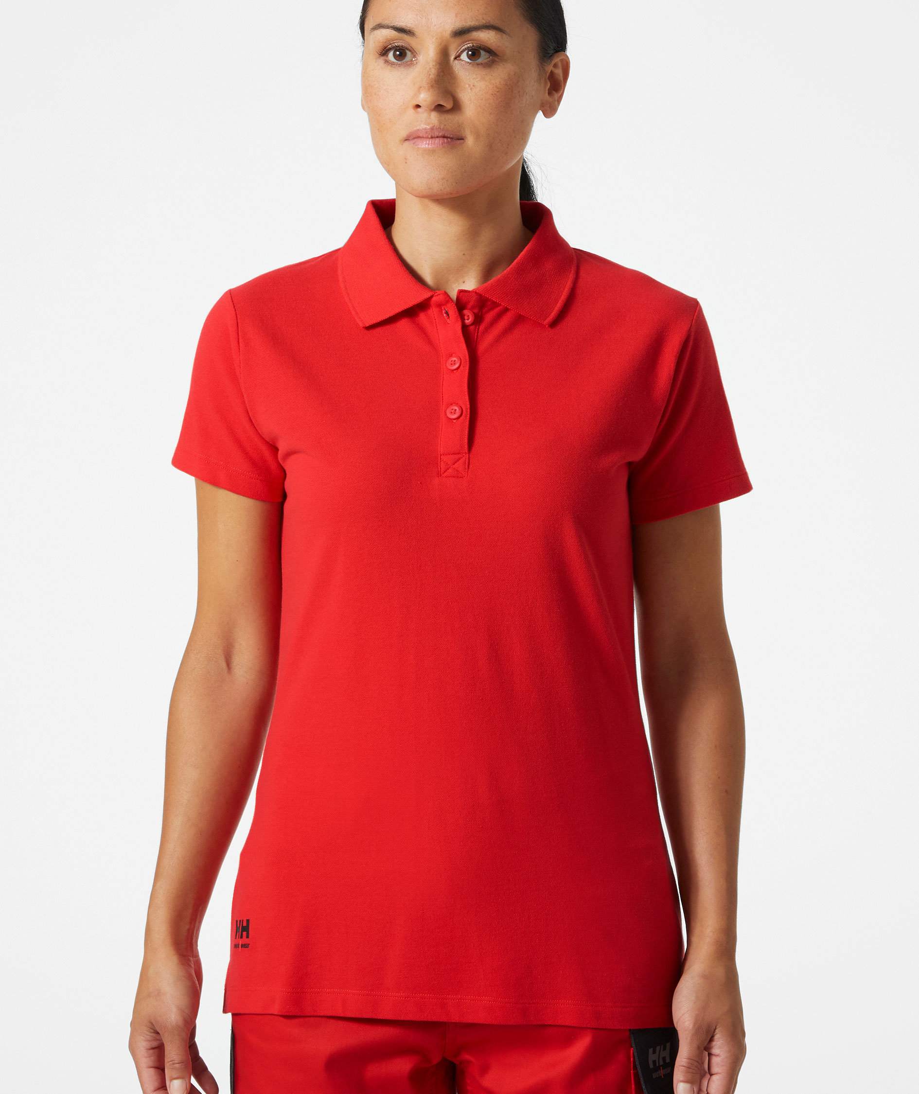 Helly Hansen Classic dame polo T-shirt, Alert red, large image number 1