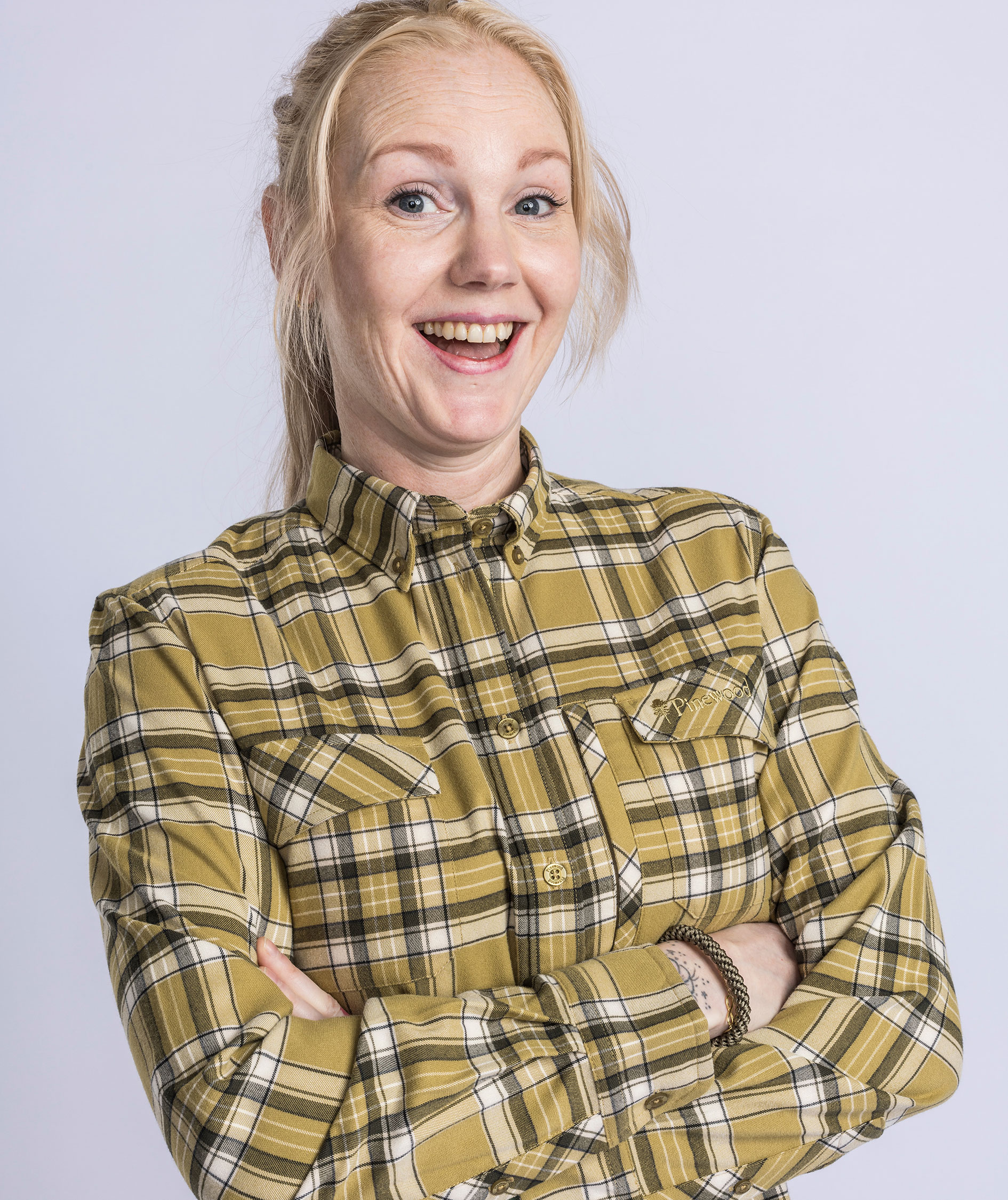 Pinewood Abisko Hiking Regular Fit dameskjorte, Golden Hay, large image number 4