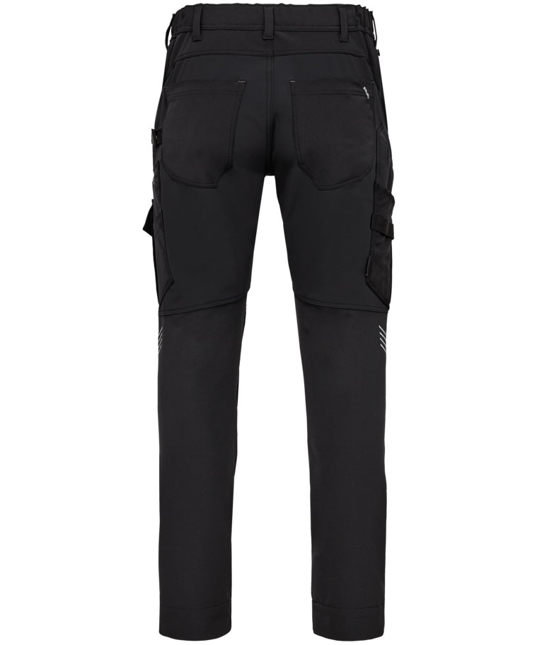 Engel Entire arbejdsbukser full stretch, Black