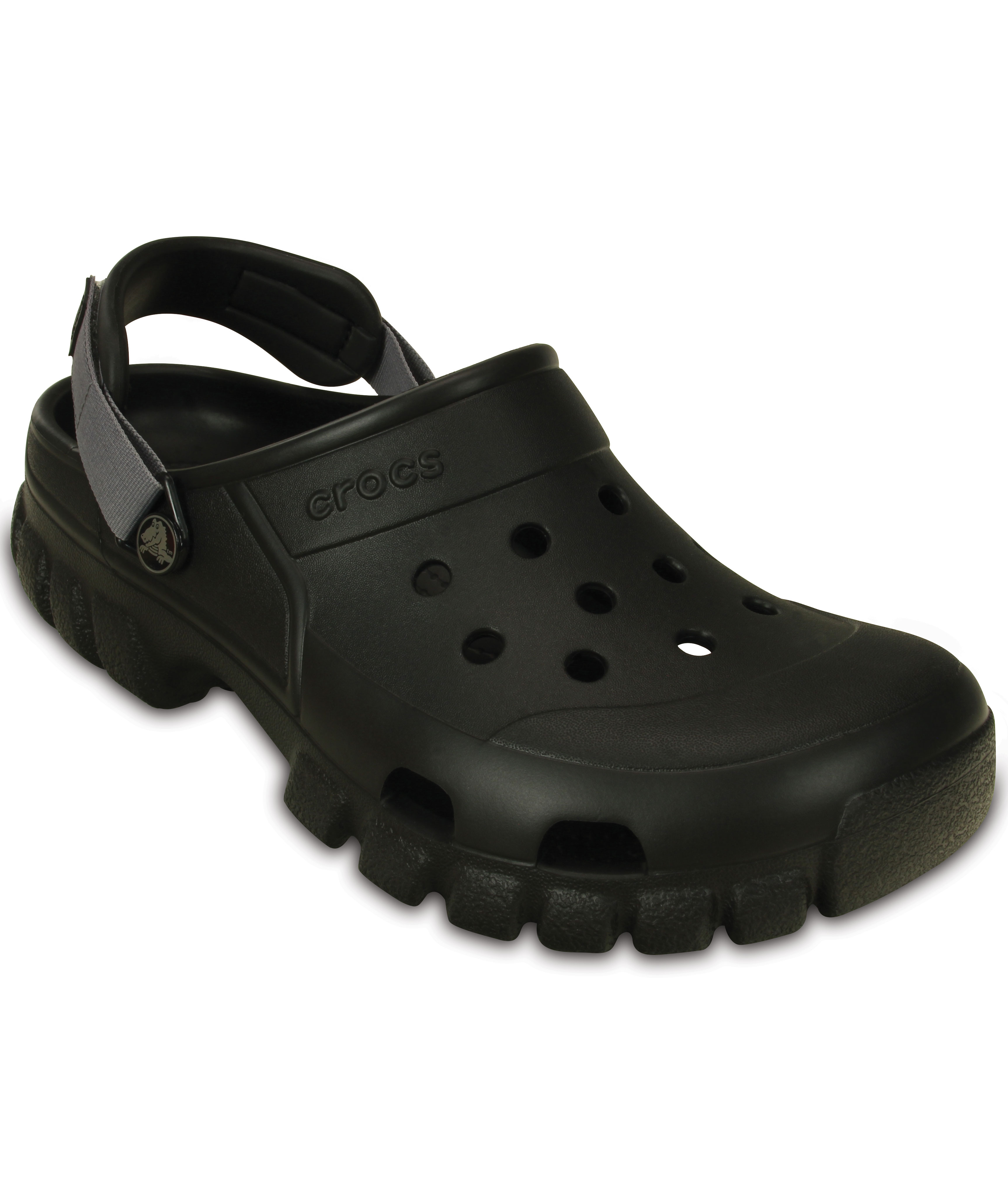 Crocs Offroad Sport Clog, Black/Graphite, Black/Graphite, swatch