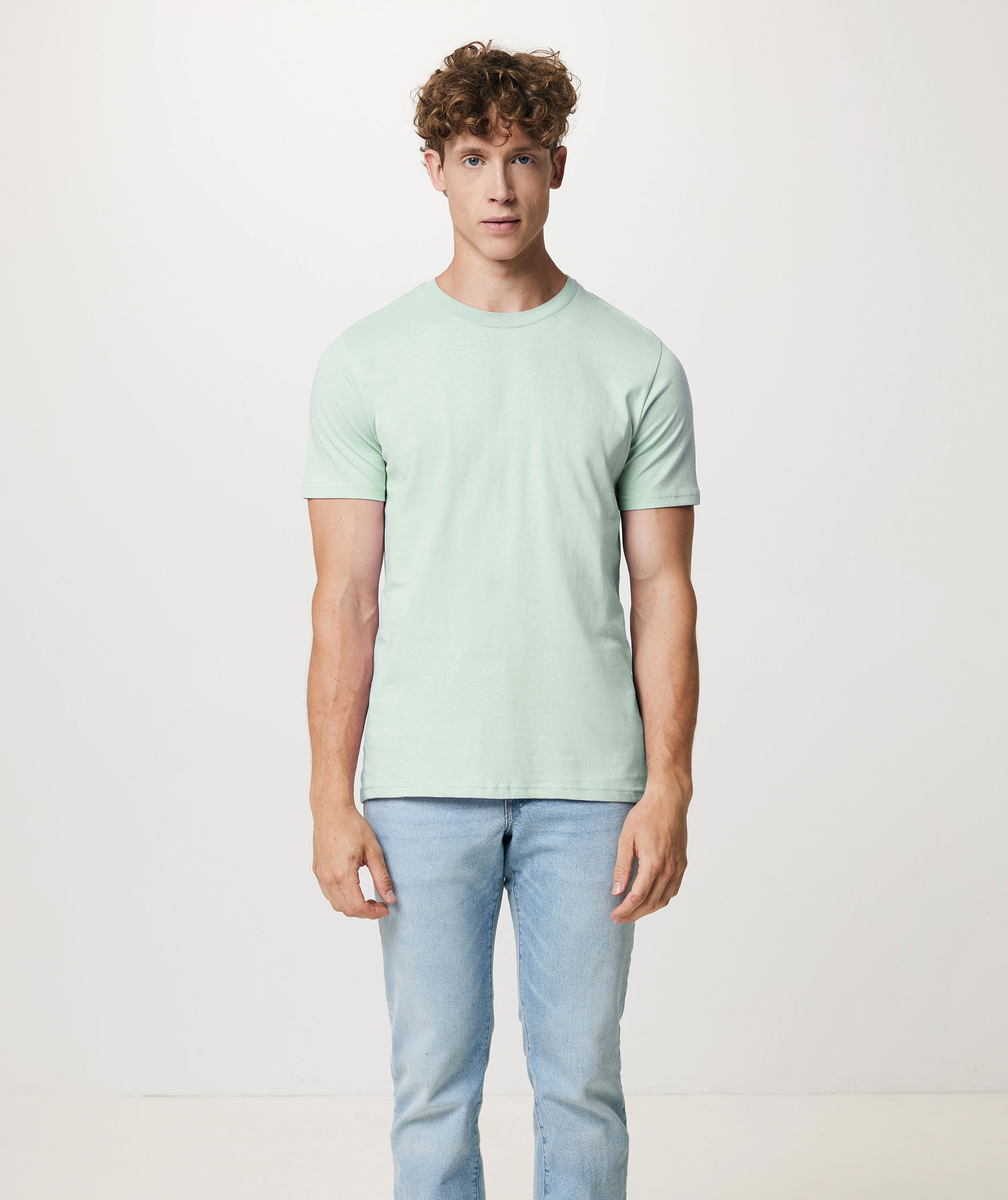 Iqoniq Brett T-shirt, Crushed Mint, large image number 6