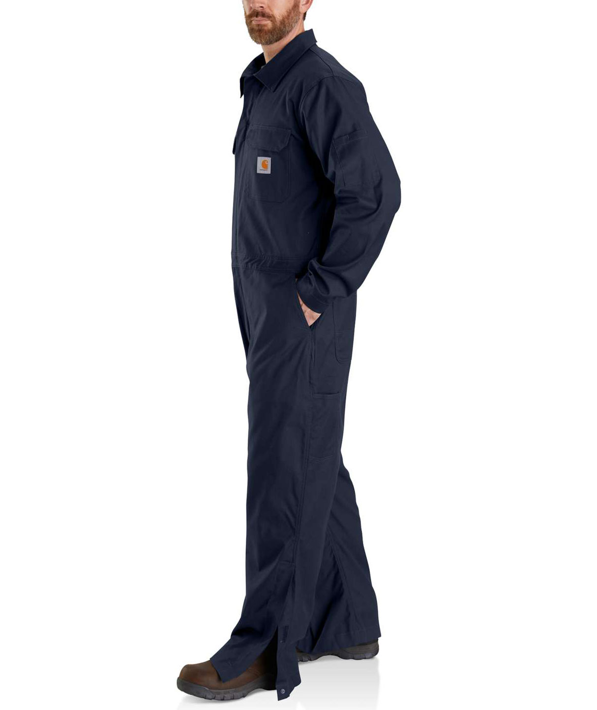 Carhartt&nbsp;Rugged Flex Canvas kedeldragt, Navy, large image number 2