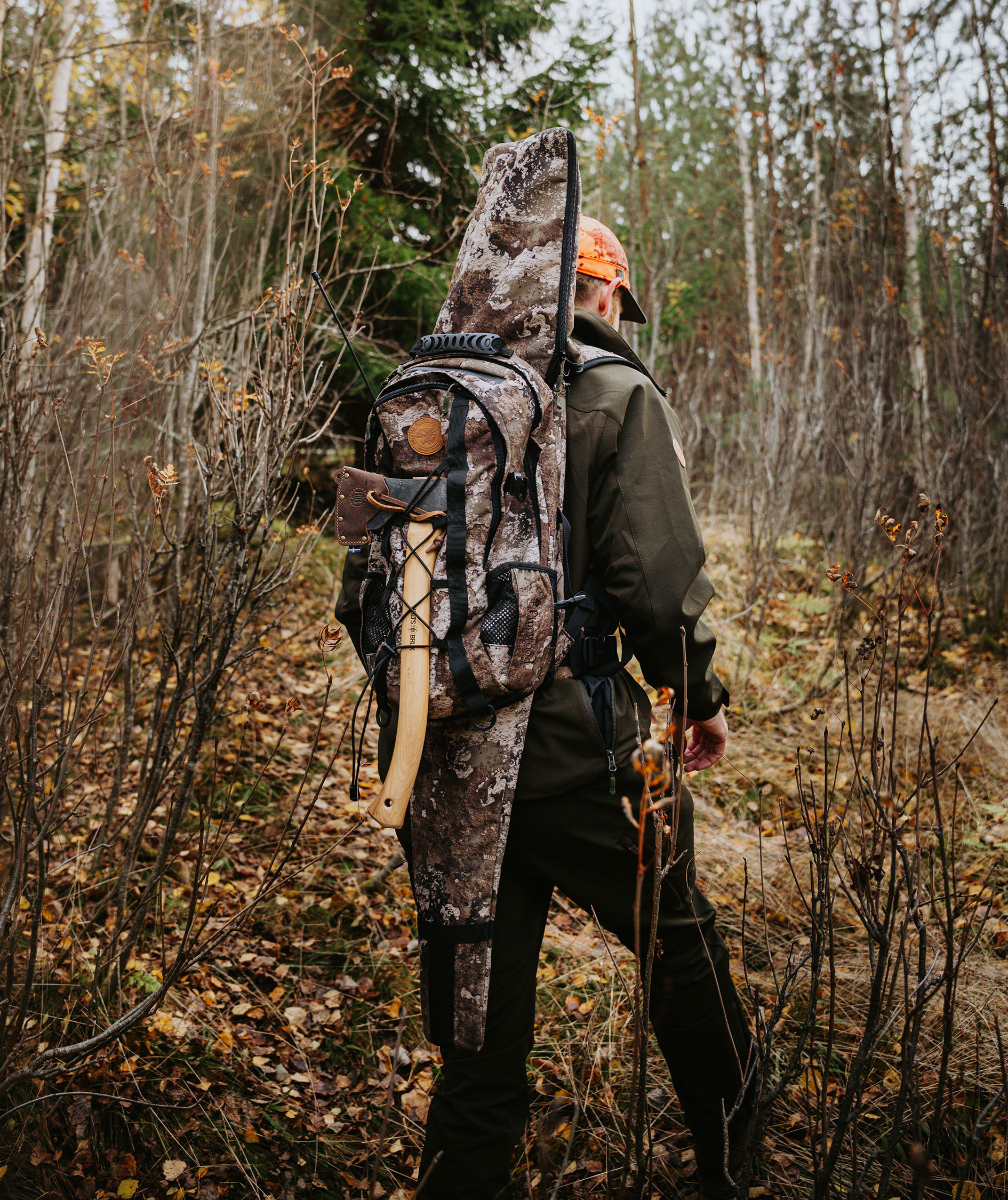 Pinewood Furudal Hunters hybrid stretch bukser, Moss green, large image number 5