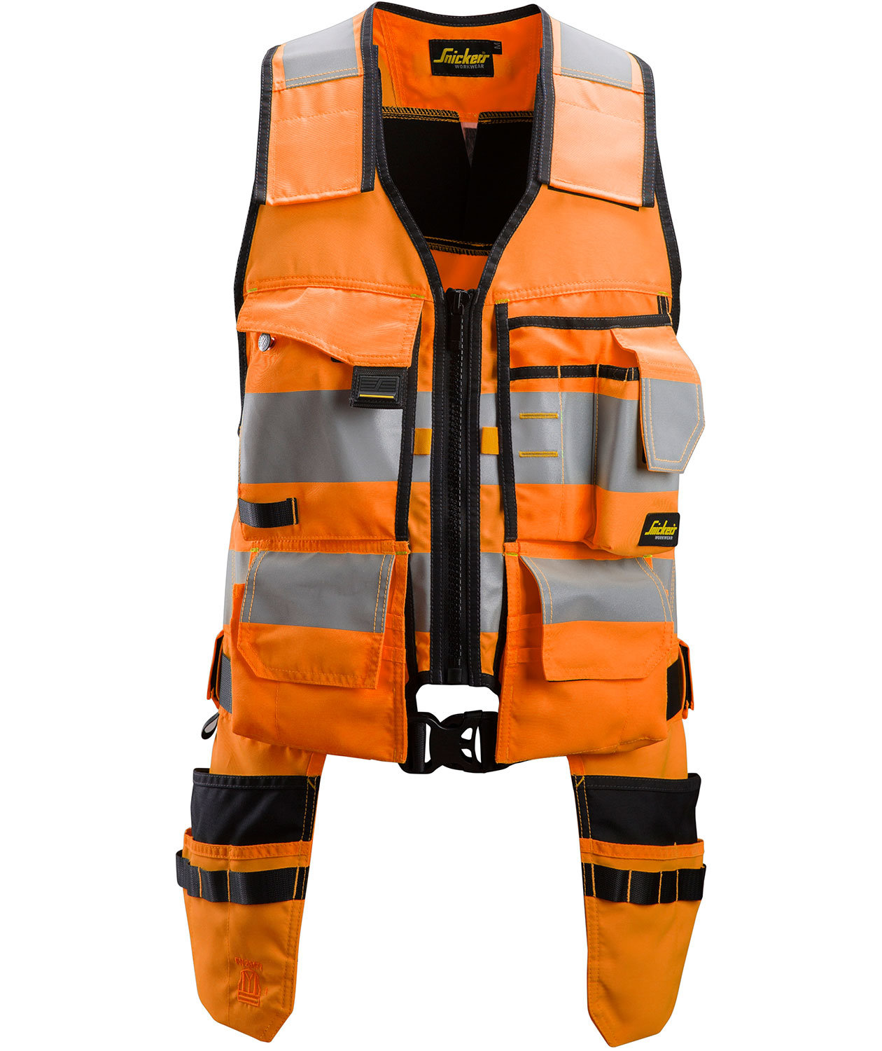 Snickers AllroundWork verktygsv&auml;st, Varsel Orange/Svart