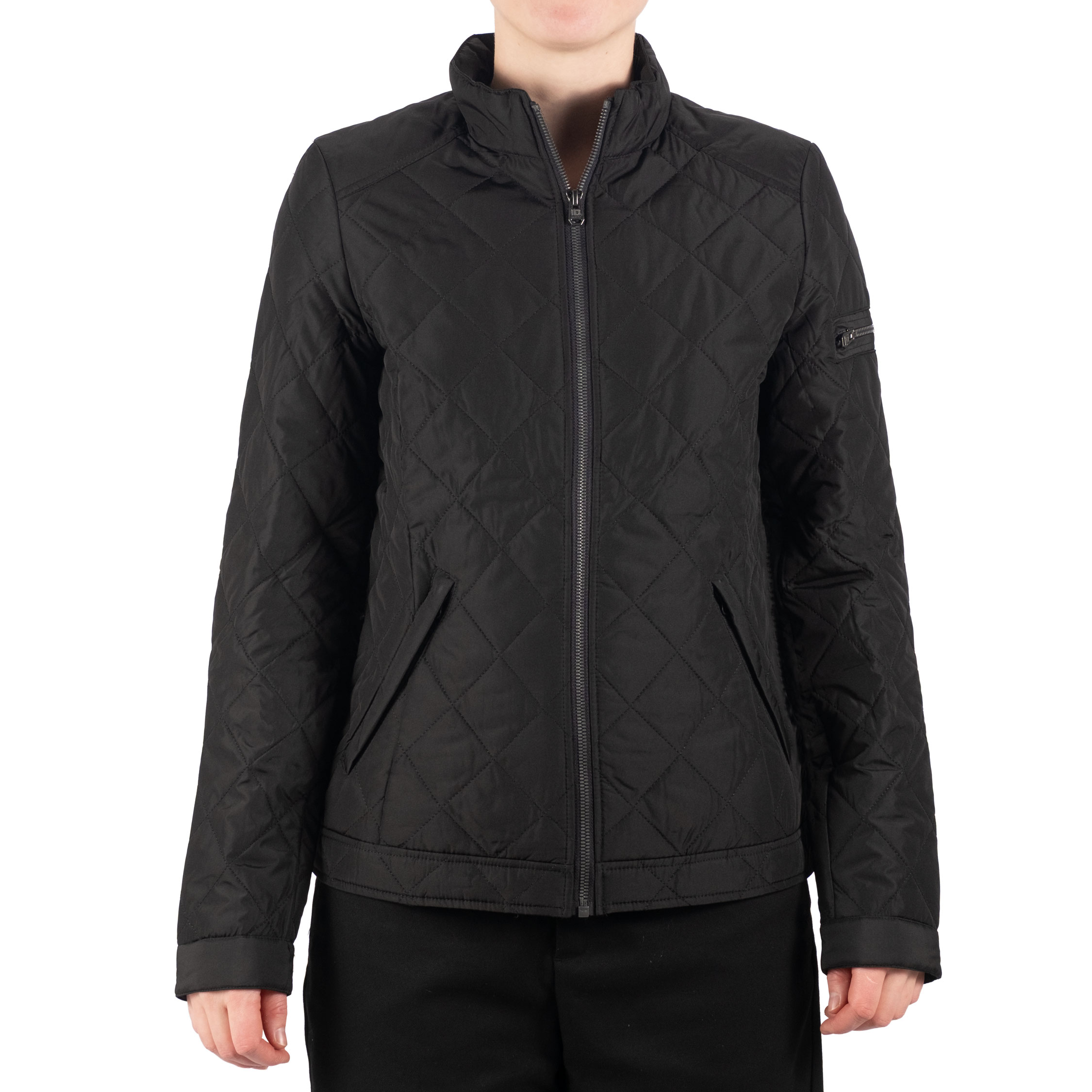 ID vadderad jacka dam, Svart