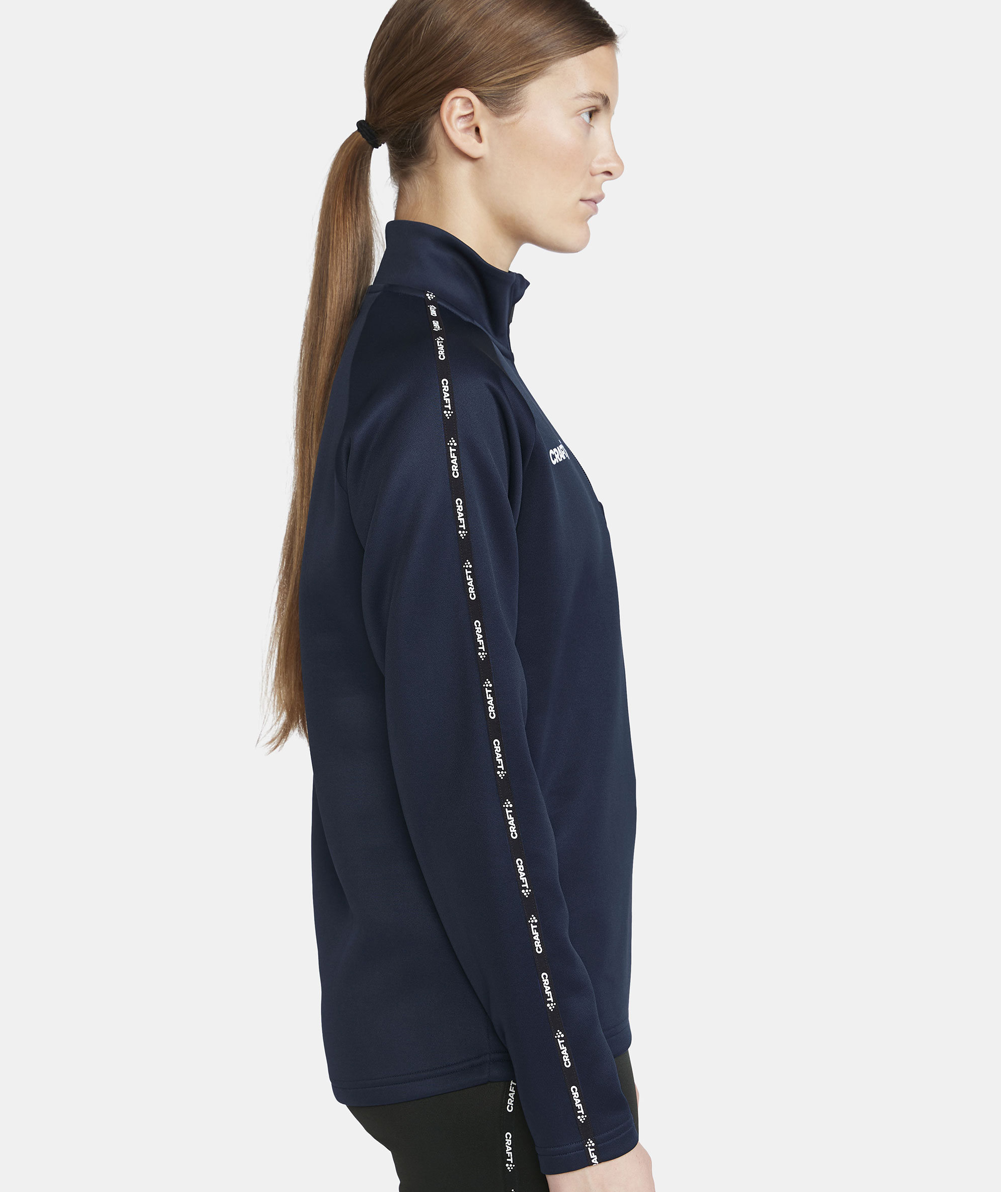 Craft Squad 2.0 halfzip dame treningsgenser, Navy, large image number 6