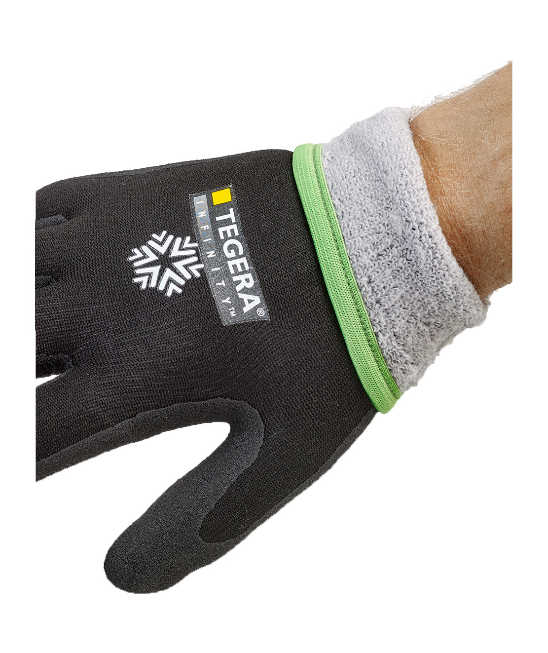 Tegera 8810 Infinity kuldebeskyttende handsker, Sort/Gul, large image number 3