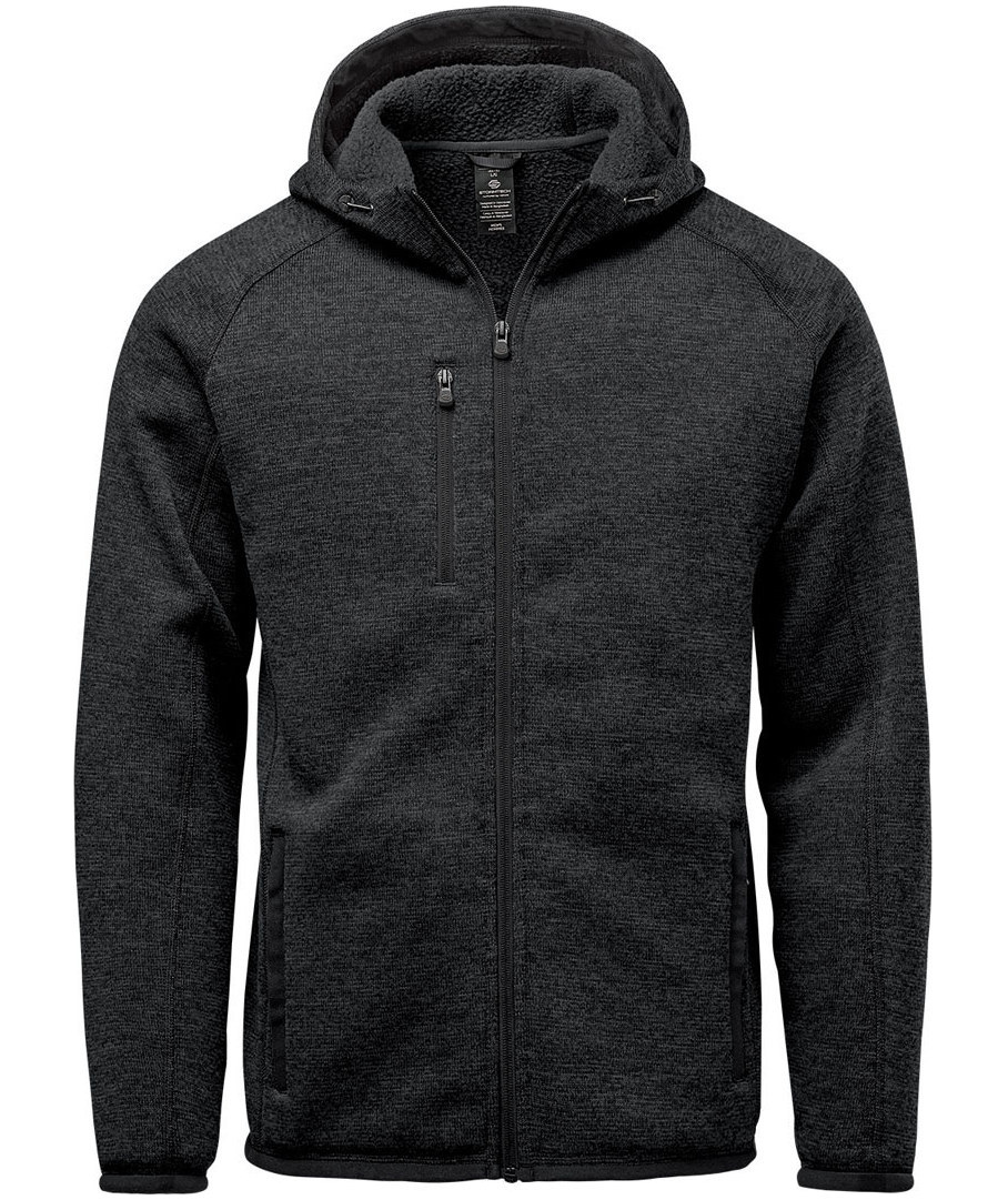 Stormtech Avalanche knitted jacket, Black mottled, large image number 5
