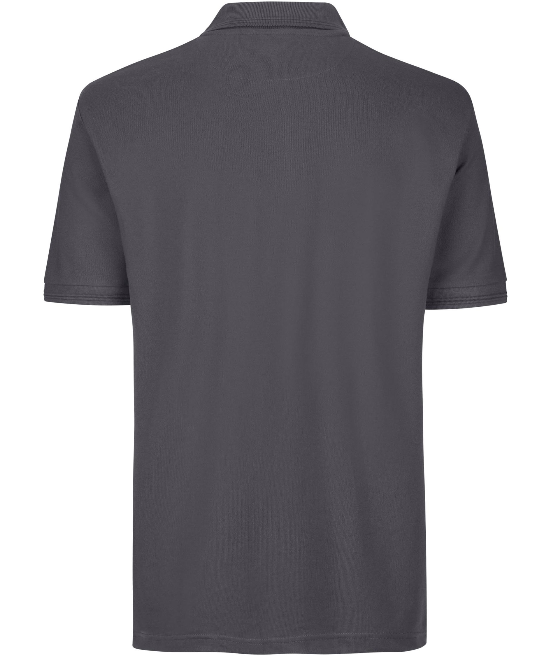 ID PRO Wear Polo T-skjorte med brystlomme, Silver Grey