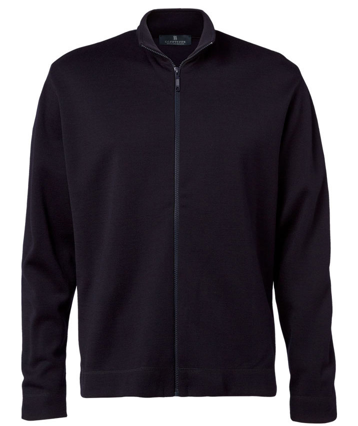 CC55 Porto stickad cardigan, Navy