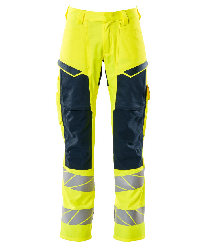 Hi-Vis Gul/M&oslash;rk Marine