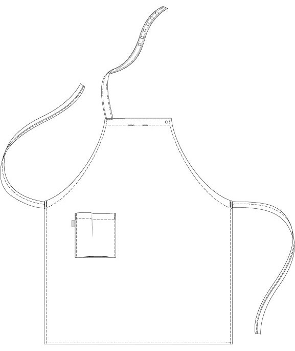 Segers 4579 sm&aelig;kforkl&aelig;de med lomme, M&oslash;rk Olivengr&oslash;n, M&oslash;rk Olivengr&oslash;n, large image number 2