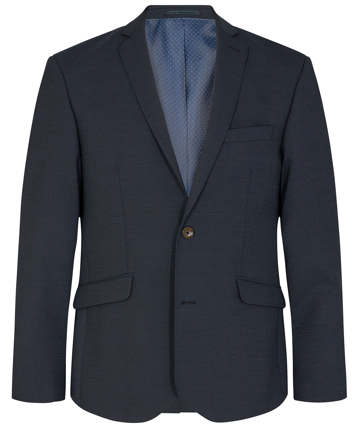 Sunwill Bistretch Modern fit ull kavaj, Navy