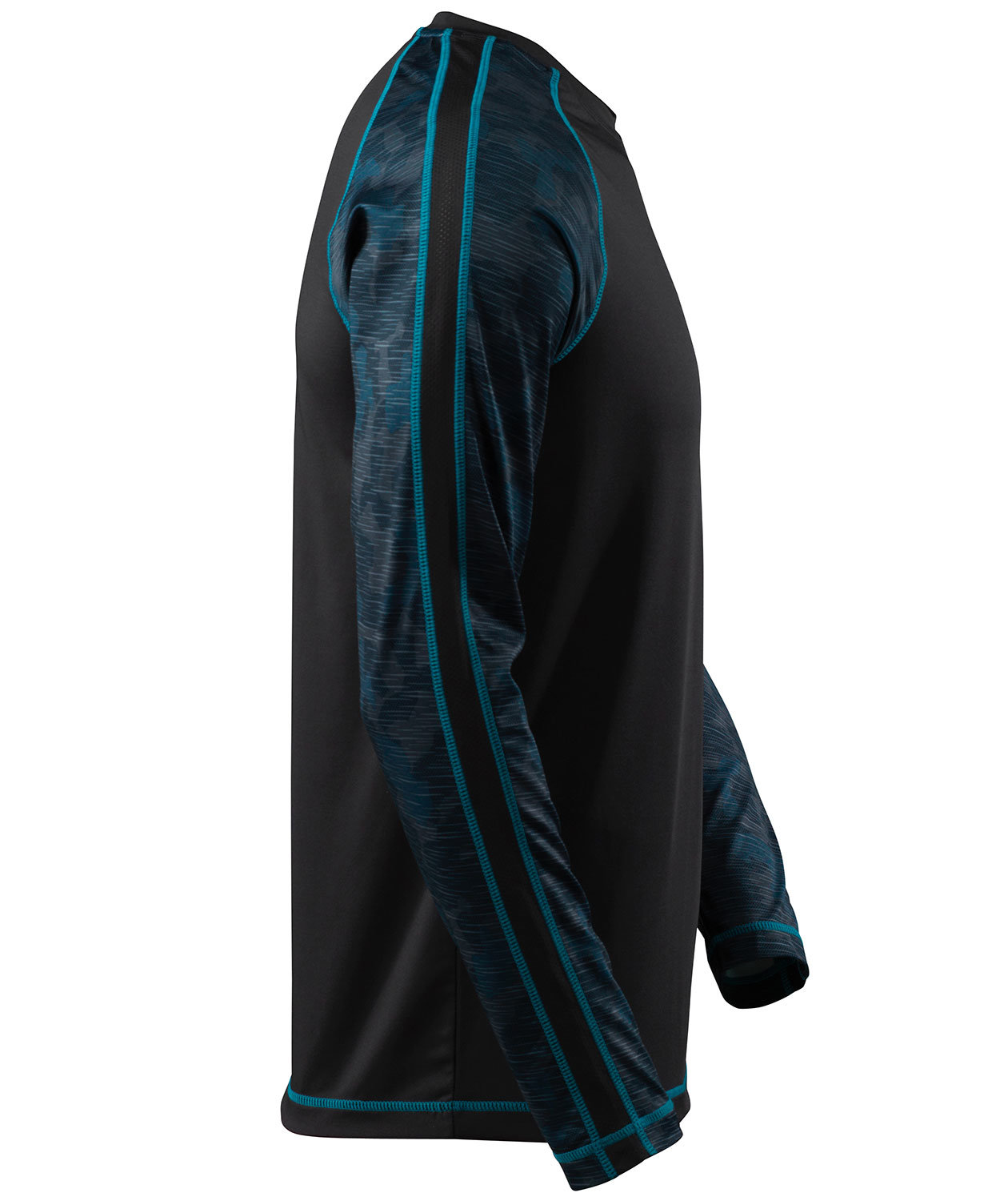 Mascot Advanced lang&auml;rmliges T-Shirt, Schwarz, large image number 3