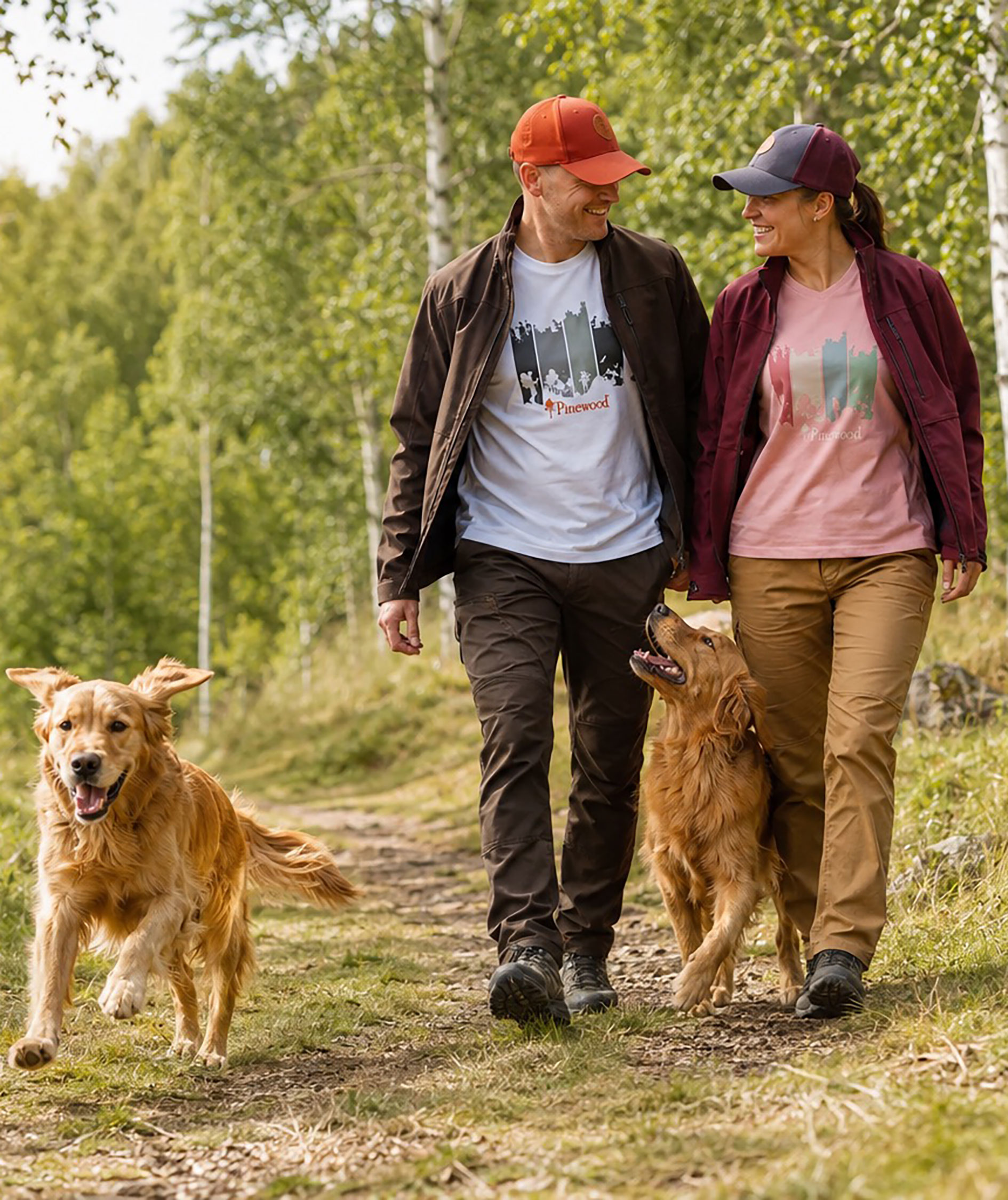 Pinewood Dog Sports Hybrid dame softshelljakke, Earth Plum, large image number 13