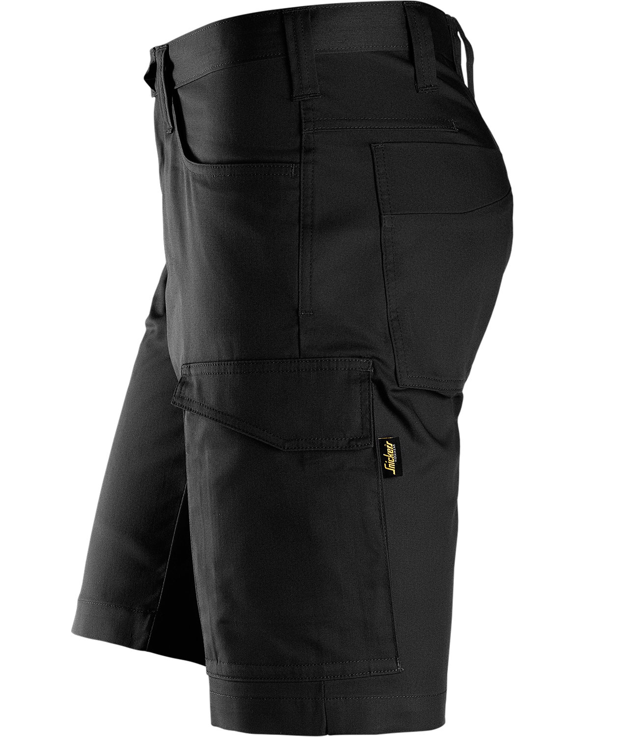 Snickers arbejdsshorts 6100, Sort, large image number 2