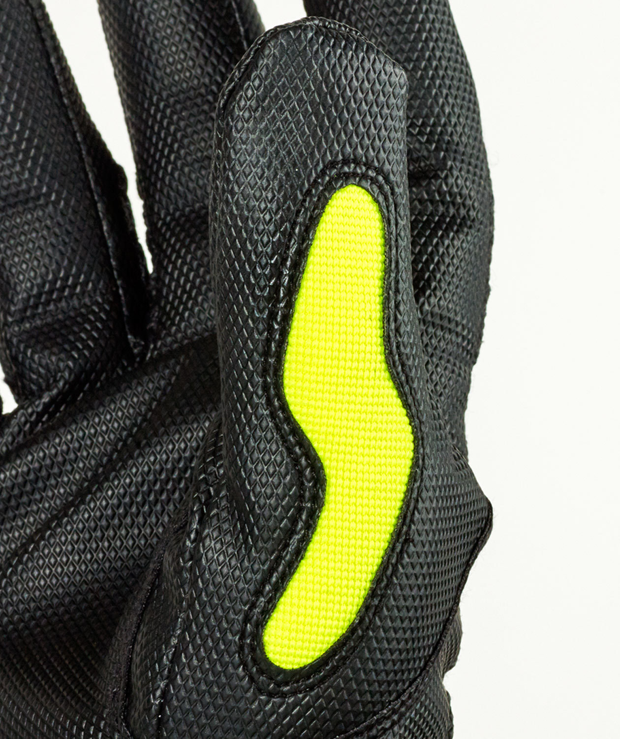 Tegera 9128 vinter syntetl&auml;derhandskar, Svart/Gul, large image number 4