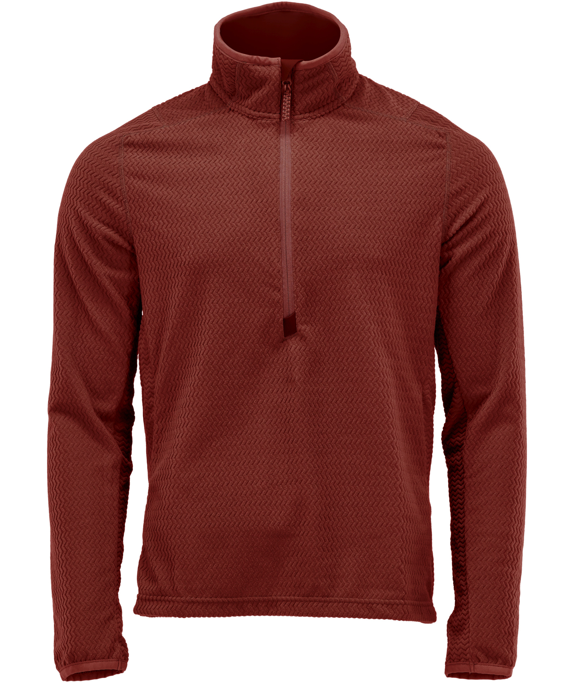 Mascot Customized microfleece sweater, Autumn red, Autumn red, swatch