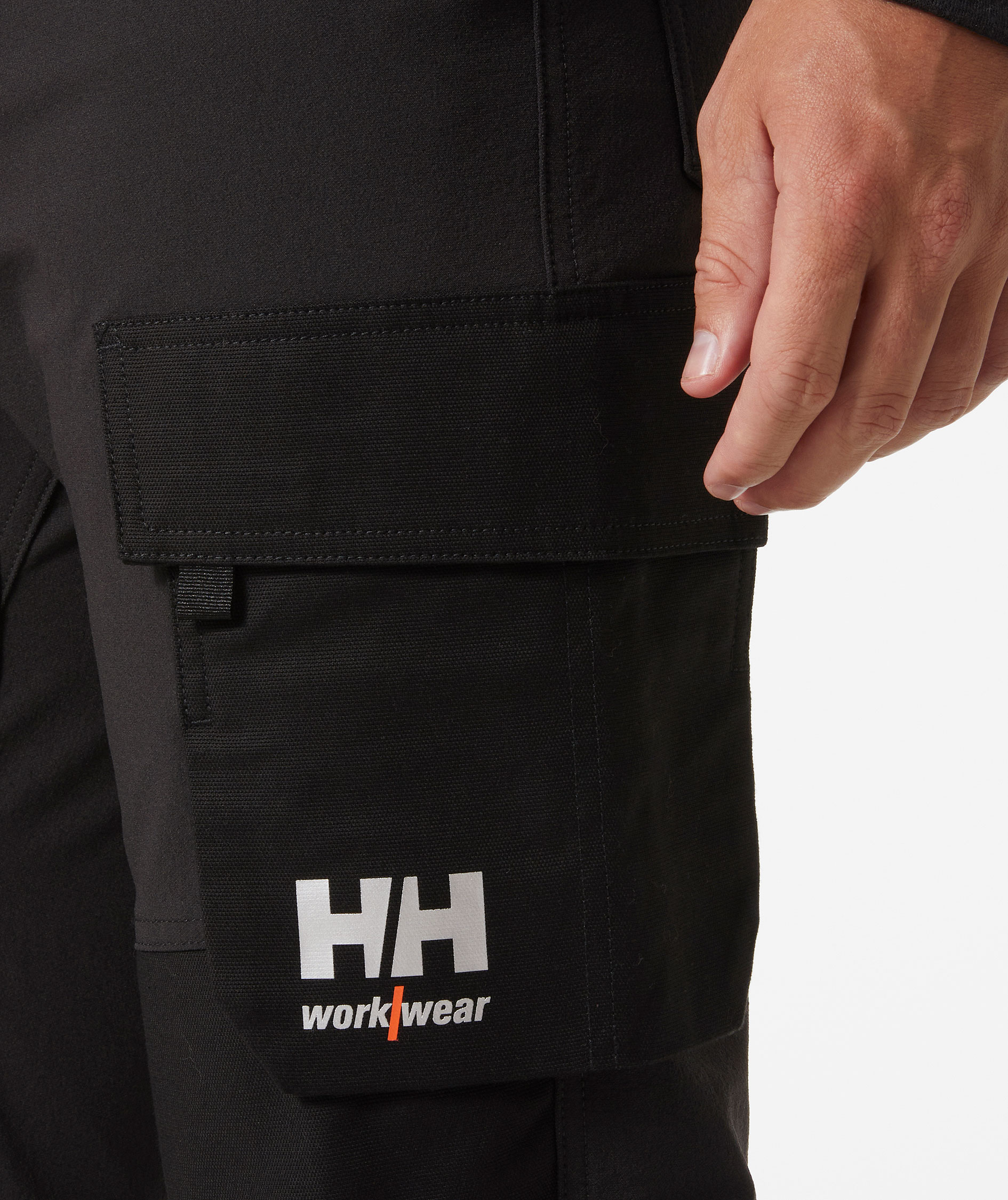 Helly Hansen Oxford 4X servicebyxa full stretch, Svart, large image number 4