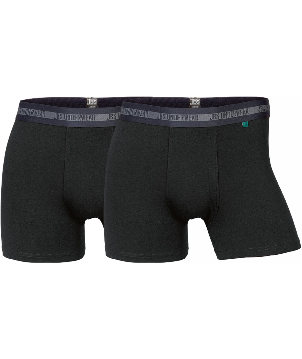 JBS 2-pak boxershorts Big med bambus, Sort