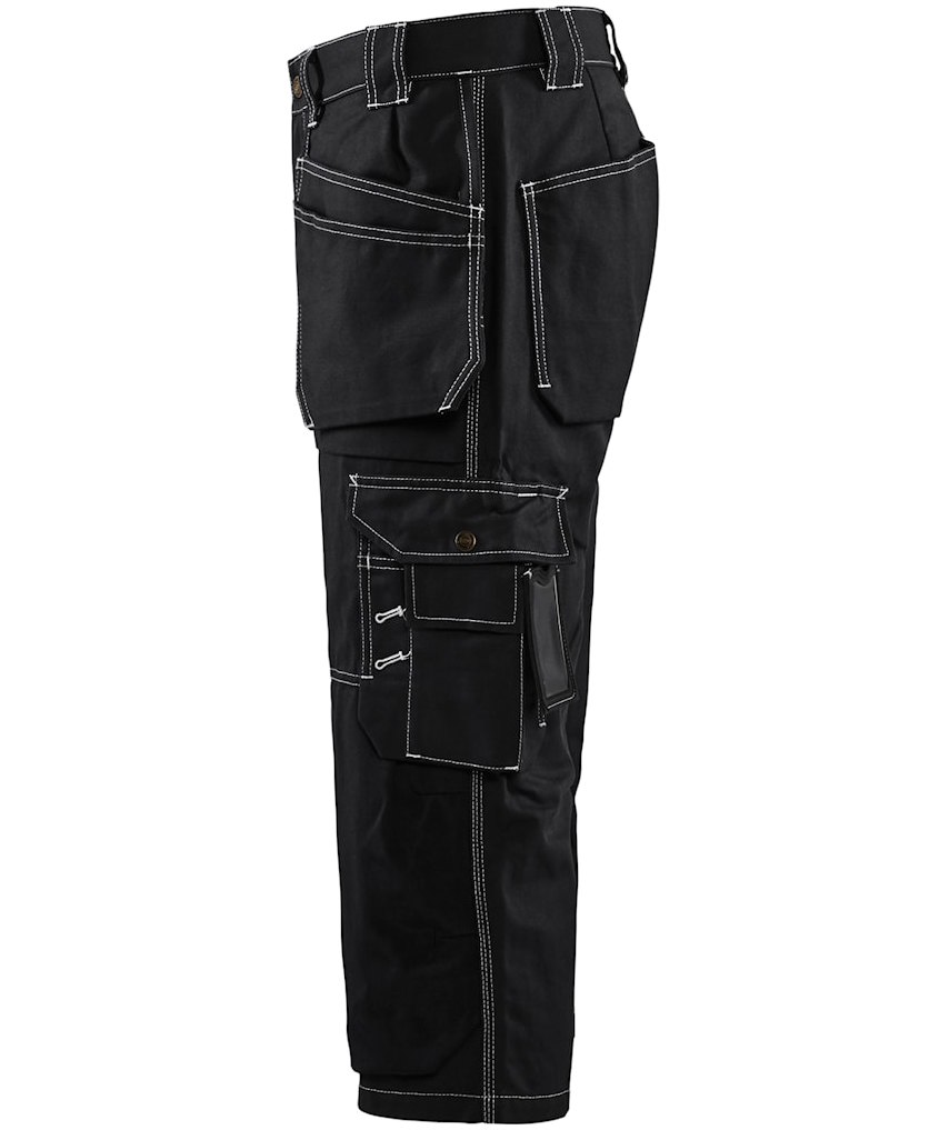 Bl&aring;kl&auml;der craftsman knickers, Black, large image number 4