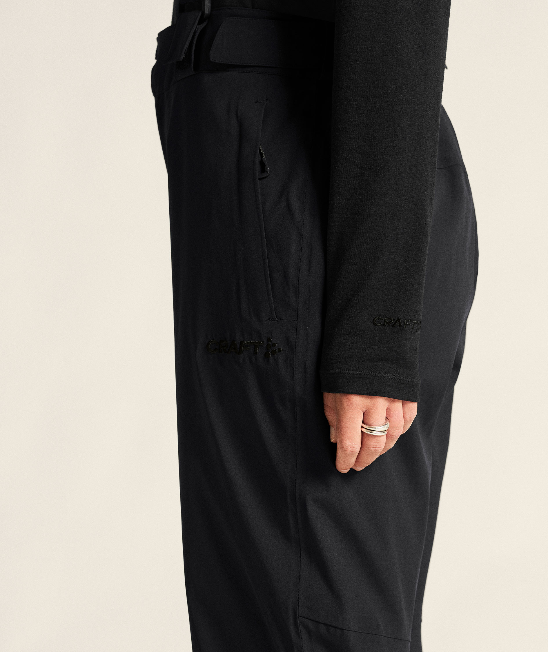 Craft Explore women's ski trousers, Black, large image number 9