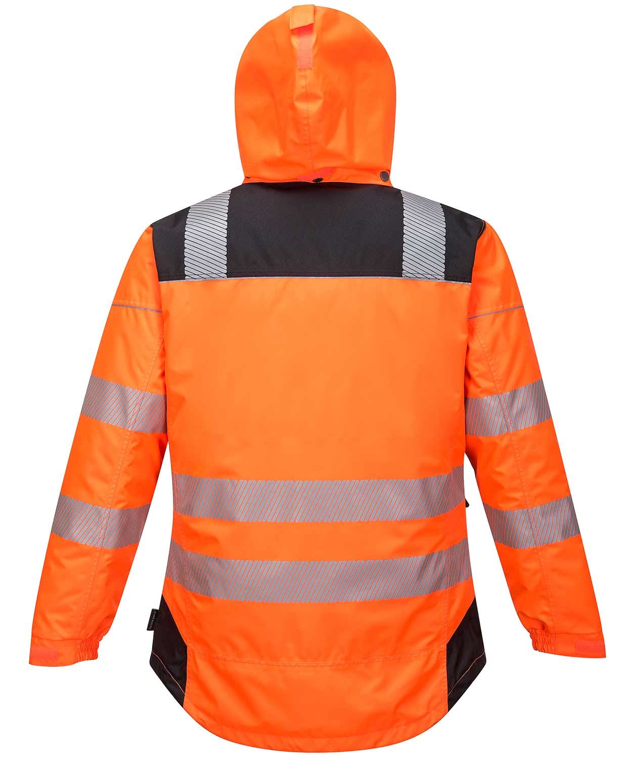 Portwest PW3 vinterjakke, Hi-Vis Orange/Sort, large image number 1