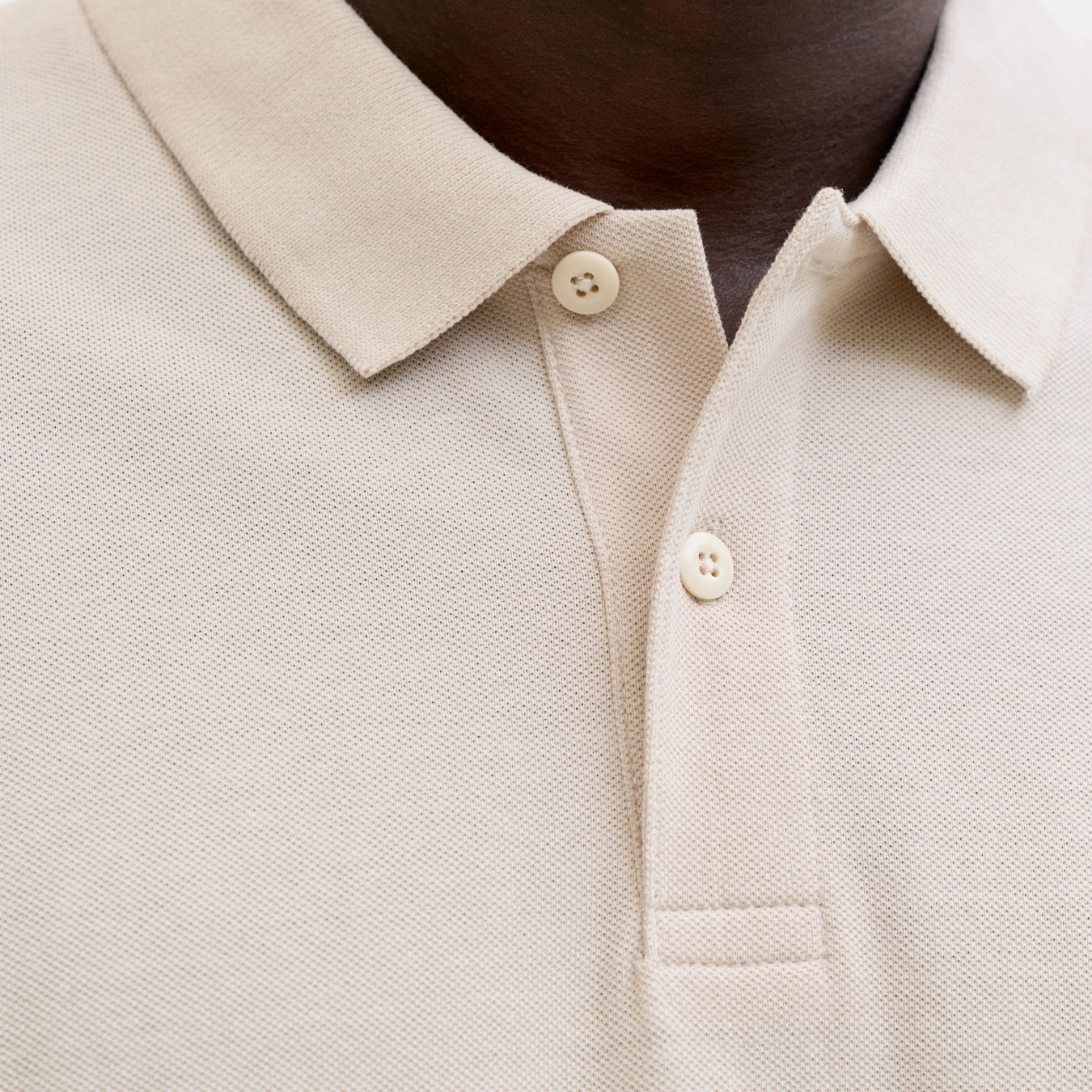 Jack & Jones JJEBASIC Poloshirt, Moonbeam, large image number 4