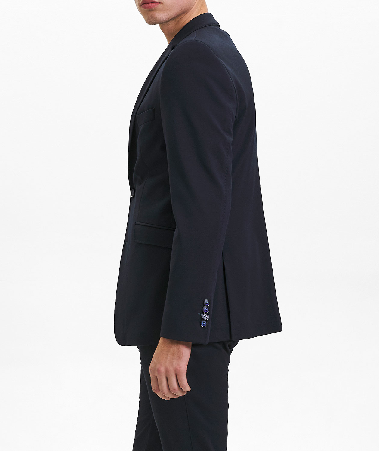 Sunwill Extreme Flex Modern fit kavaj, Dark navy, large image number 3