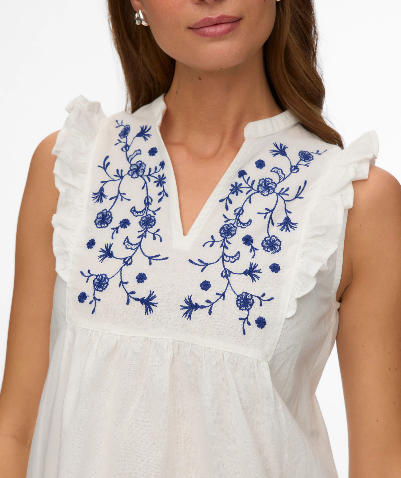 Vero Moda VMHANNAH women's blouse, Snow White, large image number 3