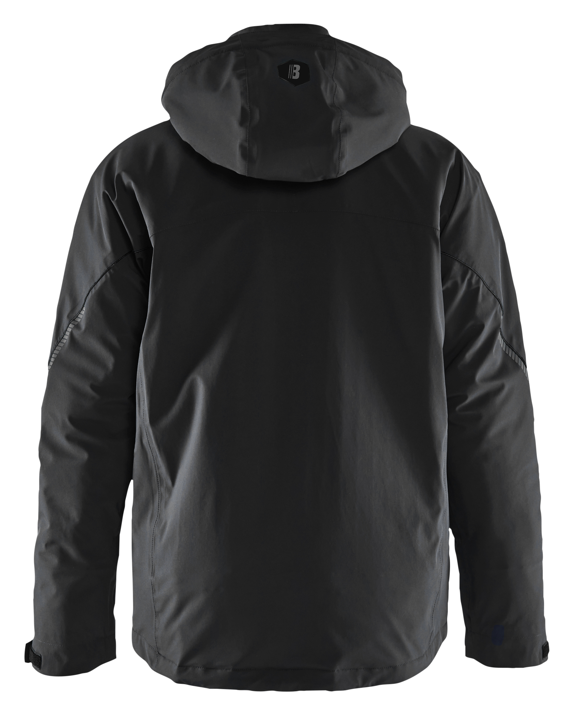 Bl&aring;kl&auml;der vinterjacka full stretch, Svart/Svart