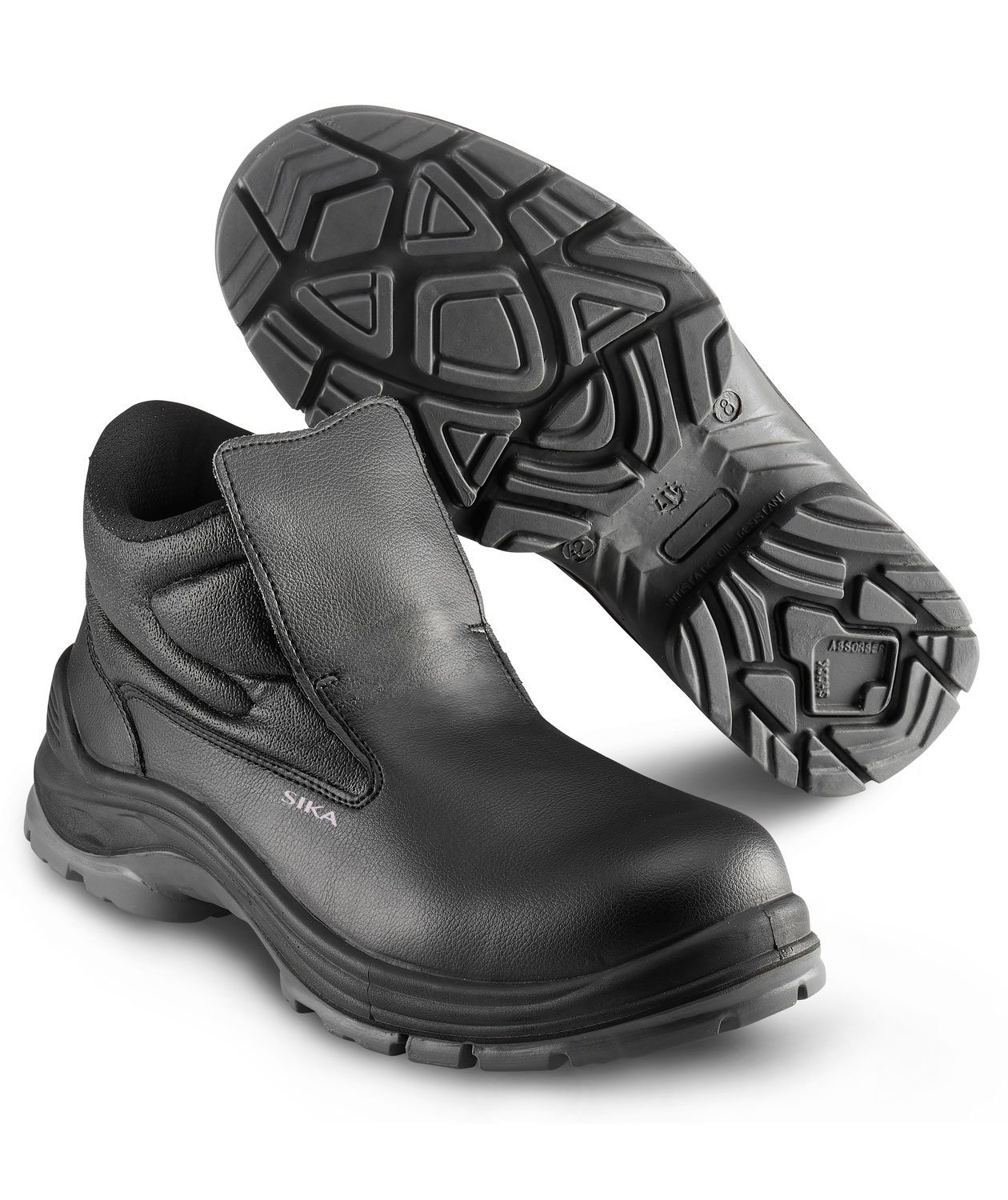 Sika Easy Mid skyddsk&auml;ngor S2, Svart