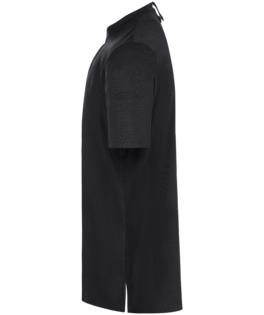 Karlowsky DIAMOND CUT&reg; Avantgarde kort&aelig;rmet kokkejakke, Black, large image number 3