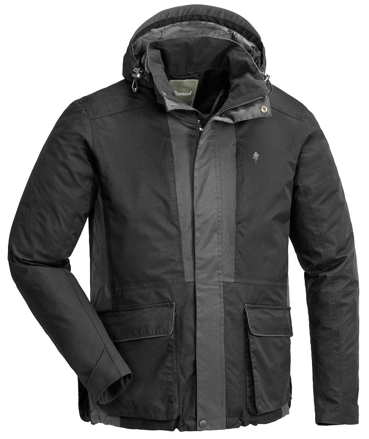 Pinewood Dog Sports 2.0 jakke, Black/Dark Anthracite