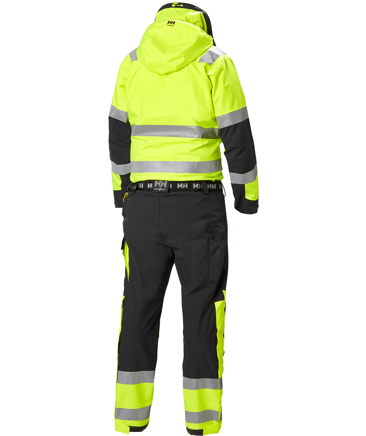 Helly Hansen Alna 2.0 skalkjeledress, Hi-vis gul/charcoal, large image number 2